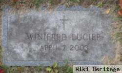 Winifred A. "winnie" Leonard Lucier