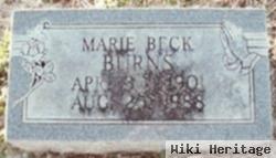 Marie Beck Burns