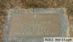 William F Lewis