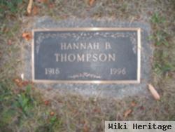 Hannah Belle Simpson Thompson