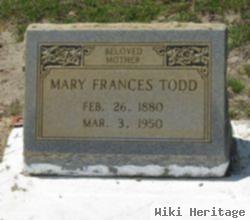 Mary Frances Moore Todd