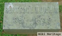 Gertrude M Titus Hillin