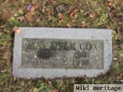 Minnie "may" Delk Cox