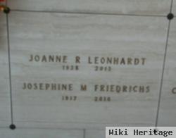 Joanne R Friedrichs Leonhardt