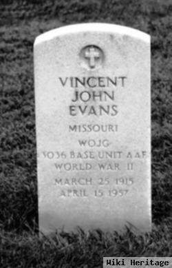 Vincent John Evans