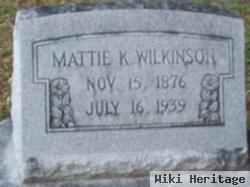 Mattie K Wilkinson