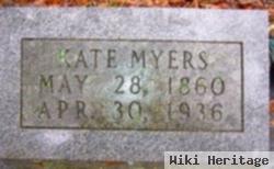 Catharine Mariah "kate" Lee Myers