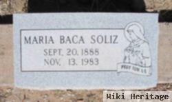 Maria Baca Soliz