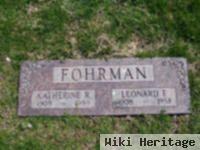 Leonard F Fohrman