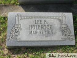 Lee Bruce Holbrook, Jr