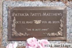 Patricia Batts Matthews