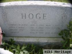 Infant Son Hoge