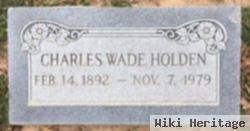 Charles Wade Holden