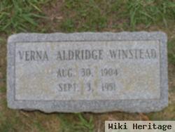 Verna Aldridge Winstead