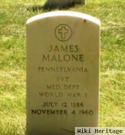 Pvt James Malone