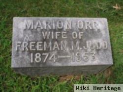 Marion Orr Judd