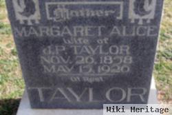 Margaret Alice "mary" Farmer Taylor