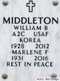 Marlene F Middleton