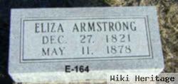 Elizabeth Jane "eliza" Porter Armstrong