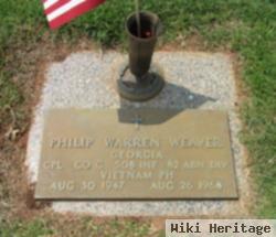 Corp Philip Warren Weaver