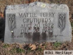 Martha Jean "mattie" Terry Cruthirds