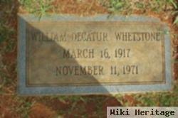 William Decatur Whetstone