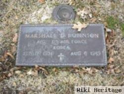 Marshall D Robinson