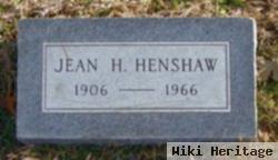 Jean H Henshaw