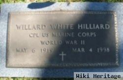 Willard White Hilliard