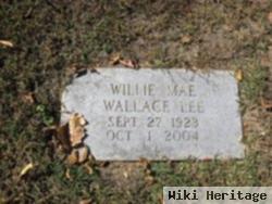 Willie Mae Wallace Lee