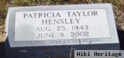 Patricia Taylor Hensley