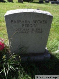 Barbara Becker Bergin