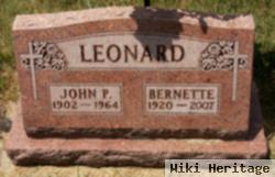 Bernette Donahue Leonard