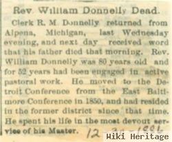 Rev William Donnelly