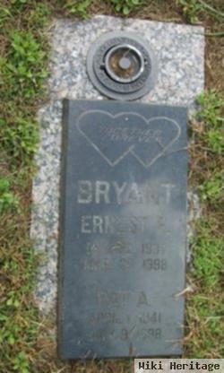 Ernest E Bryant