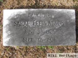 Sarah Lee Watson