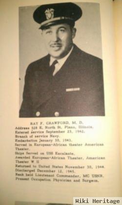 Dr Ray Forest Crawford, Sr