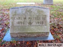 Carl W Mcteer, Sr