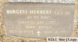 Burgess Herbert Lee, Sr