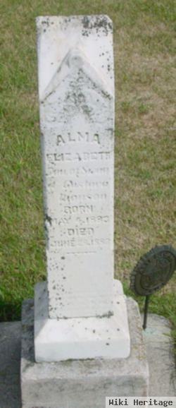 Alma Elizabeth Monson