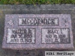 Mary L Mccormick