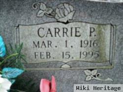 Carrie P Brown