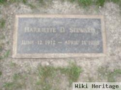 Harriette D. Steward