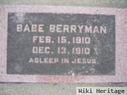 Babe Berryman