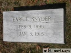 Earl F Snyder