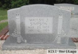 Maulsie Jones Simpson