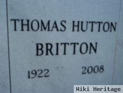 Rev Thomas Hutton Britton