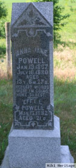 Anna Jane Powell