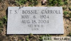 Thelbert Sebern "bossie" Carroll