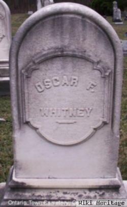 Oscar F Whitney